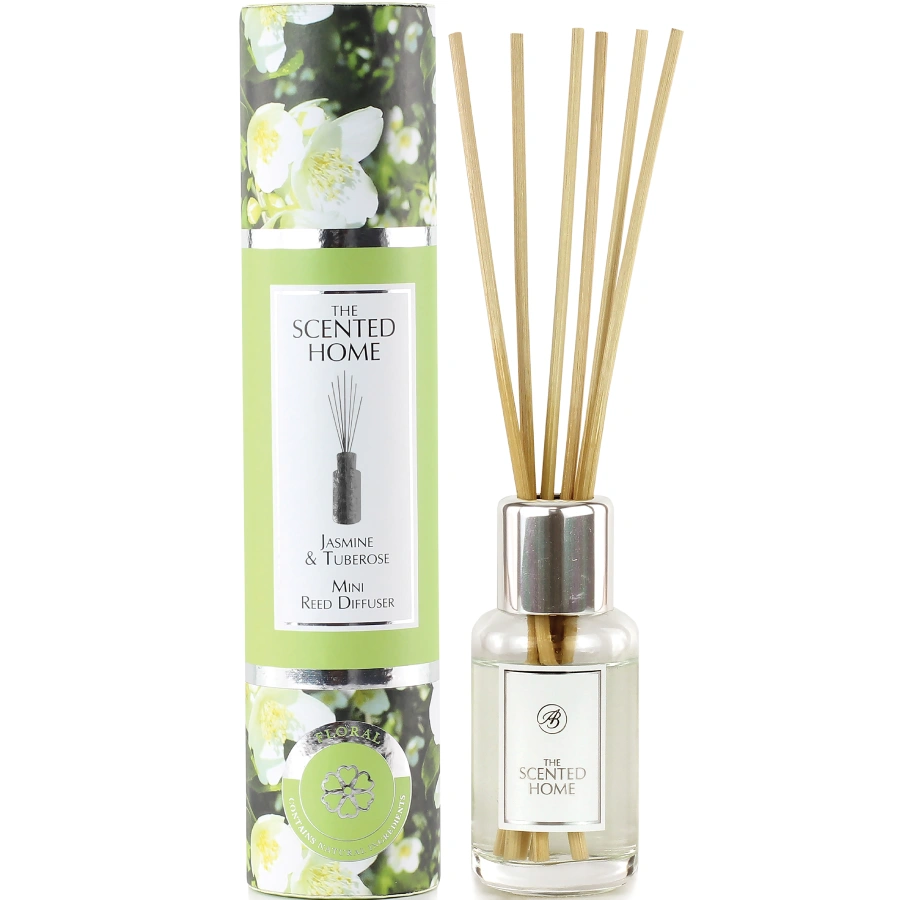 The Scented Home Mini Reed Diffuser - Jasmine & Tuberose Mini Reed Diffuser - Jasmine & Tuberose