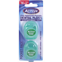 Active Oral Care - Dental Floss - Pocket Pack