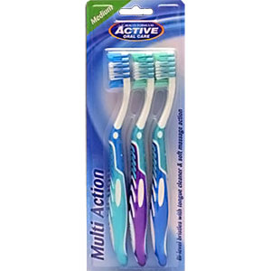 Multi-Action Toothbrushes