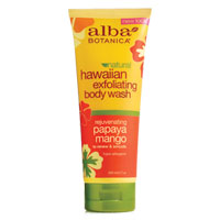 Alba Botanica - Hawaiian Exfoliating Body Wash - Papaya Mango