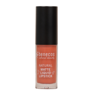 Natural Matte Liquid Lipstick - Coral Kiss