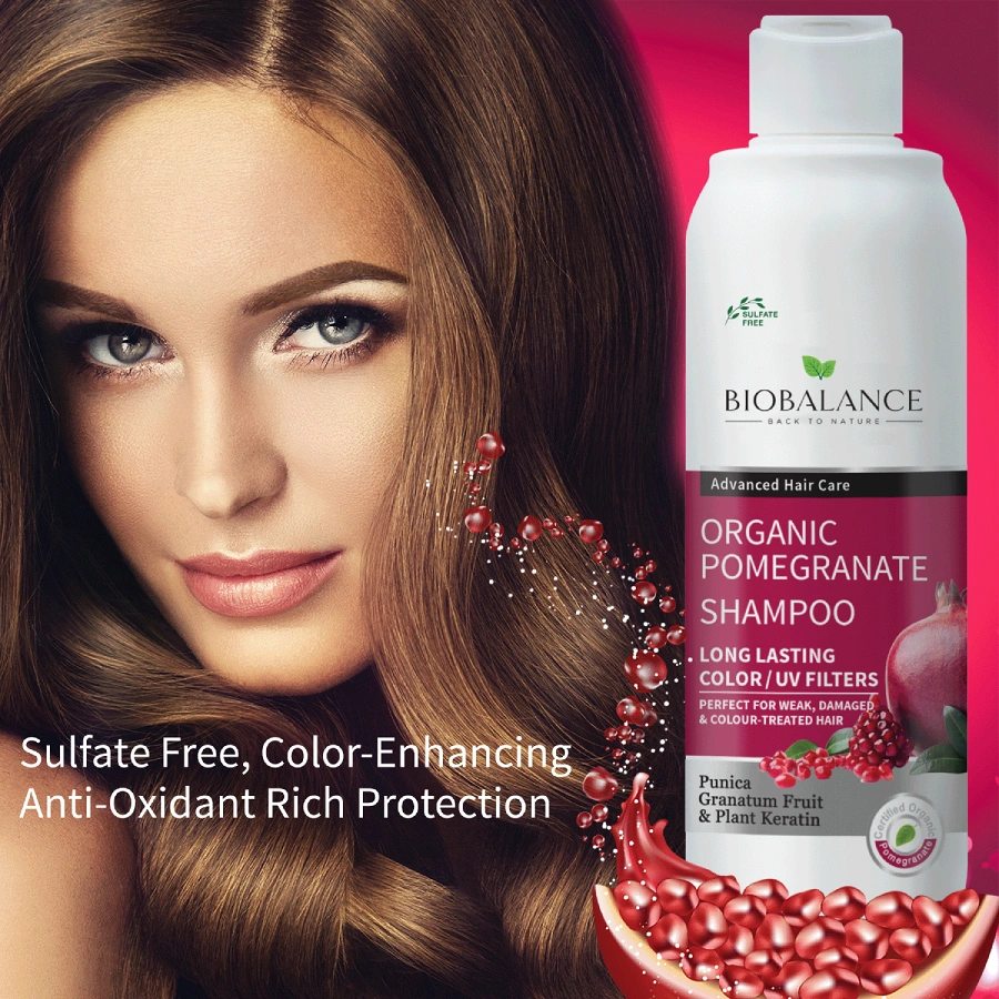 BioBalance Organic Pomegranate Shampoo - Lasting Colour Organic Pomegranate Shampoo - Lasting Colour