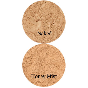 Lily Mineral Foundation Colour Chart