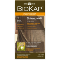 BioKap - Nutricolordelicato Permanent Hair Dye - Swedish Blond 7.10