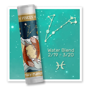 Zodiac Collection Lip Balm - Colour Chart