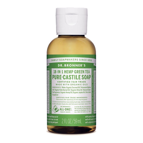 18-in-1 Hemp Green Tea Pure Castile Soap