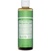 Dr. Bronner's - 18-in-1 Hemp Green Tea Pure Castile Soap