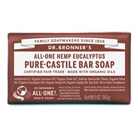 Dr. Bronner's - All-One Hemp Pure-Castile Bar Soap - Eucalyptus