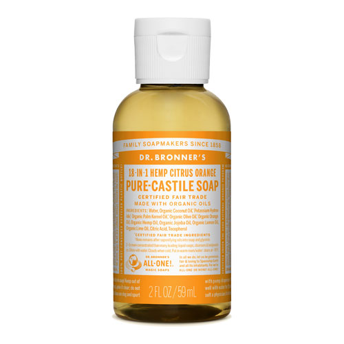 18-in-1 Hemp Citrus Orange Pure Castile Soap