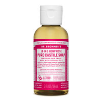 Dr. Bronner's - 18-in-1 Hemp Rose Pure Castile Soap