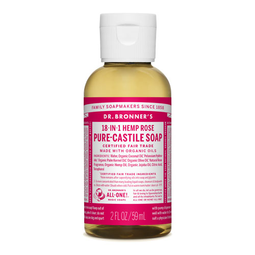 18-in-1 Hemp Rose Pure Castile Soap