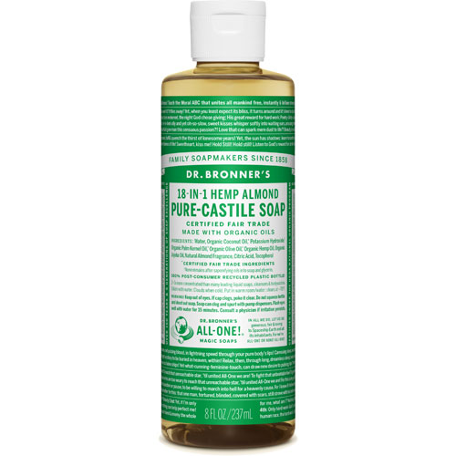 18-in-1 Hemp Almond Pure Castile Soap