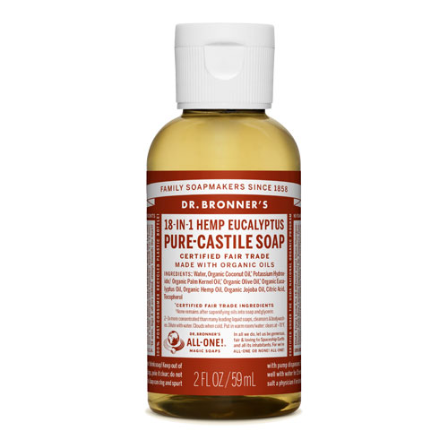 18-in-1 Hemp Eucalyptus Pure Castile Soap