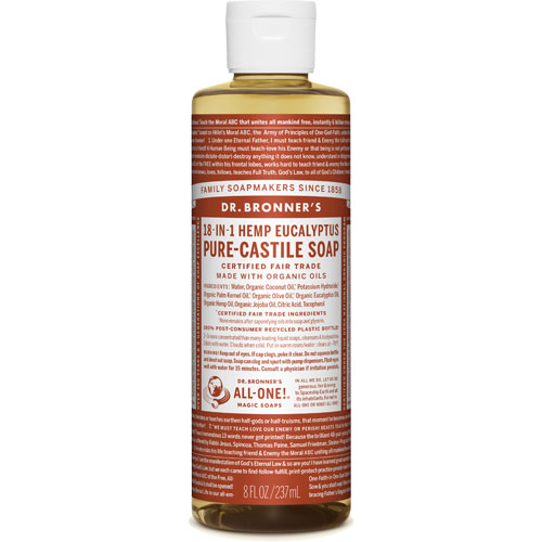 18-in-1 Hemp Eucalyptus Pure Castile Soap