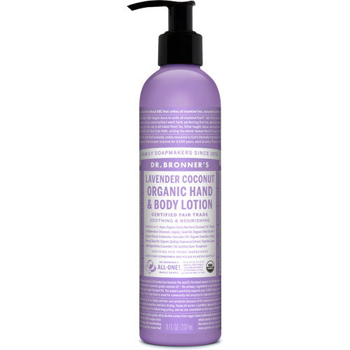 Organic Hand & Body Lotion - Lavender Coconut