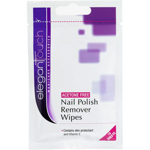 Acetone Free Nail Polish Remover Wipes