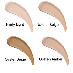 Hydrawear 12hr Foundation - Colour Chart