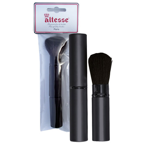 Retractable Blusher & Powder Brush