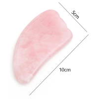 Jade Stone - Gua Sha Pink Horn Shade Jade Stone