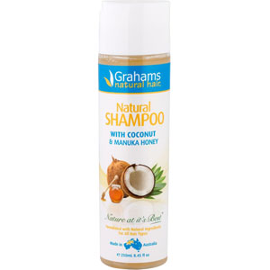 Natural Shampoo with Coconut & Manuka Honey