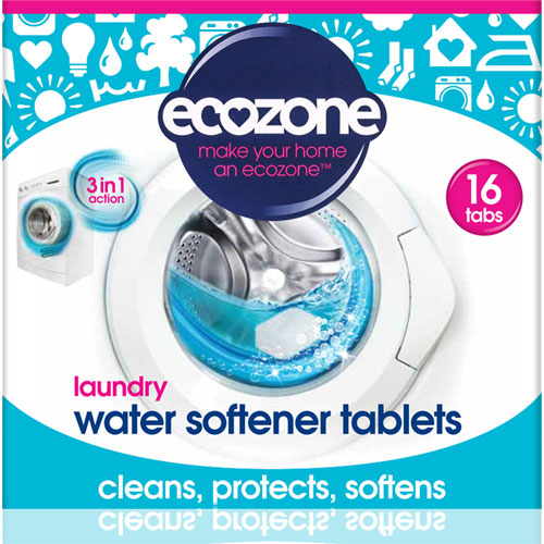 Softens Ecozone Water Softener Tablets 16 per pack 3in1 Action Cleans Protects 
