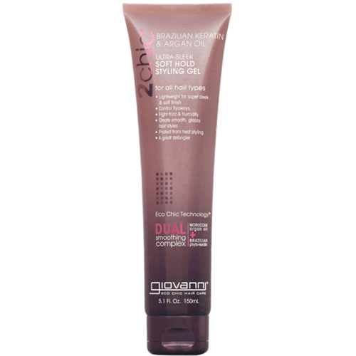 Brazilian Keratin & Argan Oil Ultra-Sleek Styling Gel