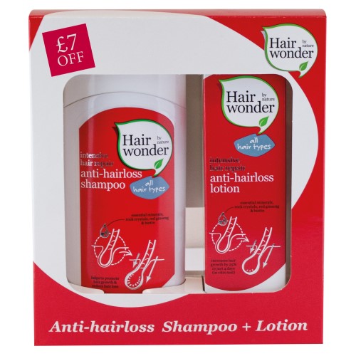 Beauty Naturals - Hairwonder Hair Repair Anti-Hairloss Shampoo + Lotion