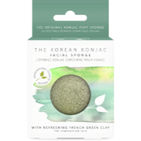 The Konjac Sponge Company - Konjac Puff Sponge - French Green Clay