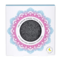 The Konjac Sponge Company - Mandala Facial Sponge - Bamboo Charcoal