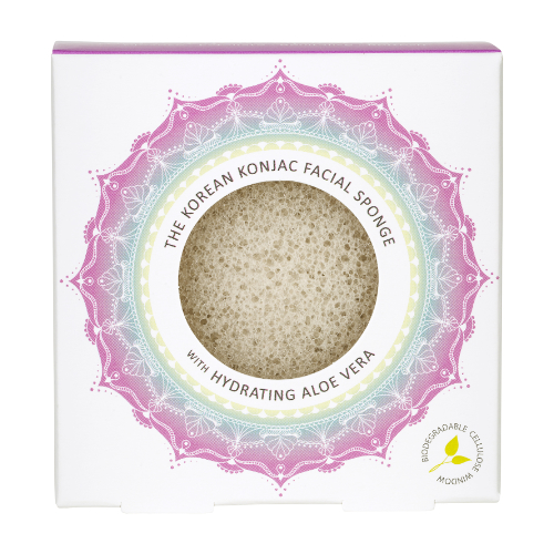 Mandala Facial Sponge - Aloe Vera