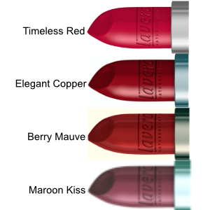 Lipstick Colour Intense - Colour Chart