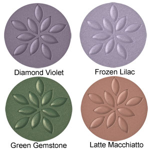 Beautiful Mineral Eyeshadow - Colour Chart