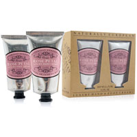 Naturally European - Rose Petal Luxury Hand & Foot Cream Gift Pack