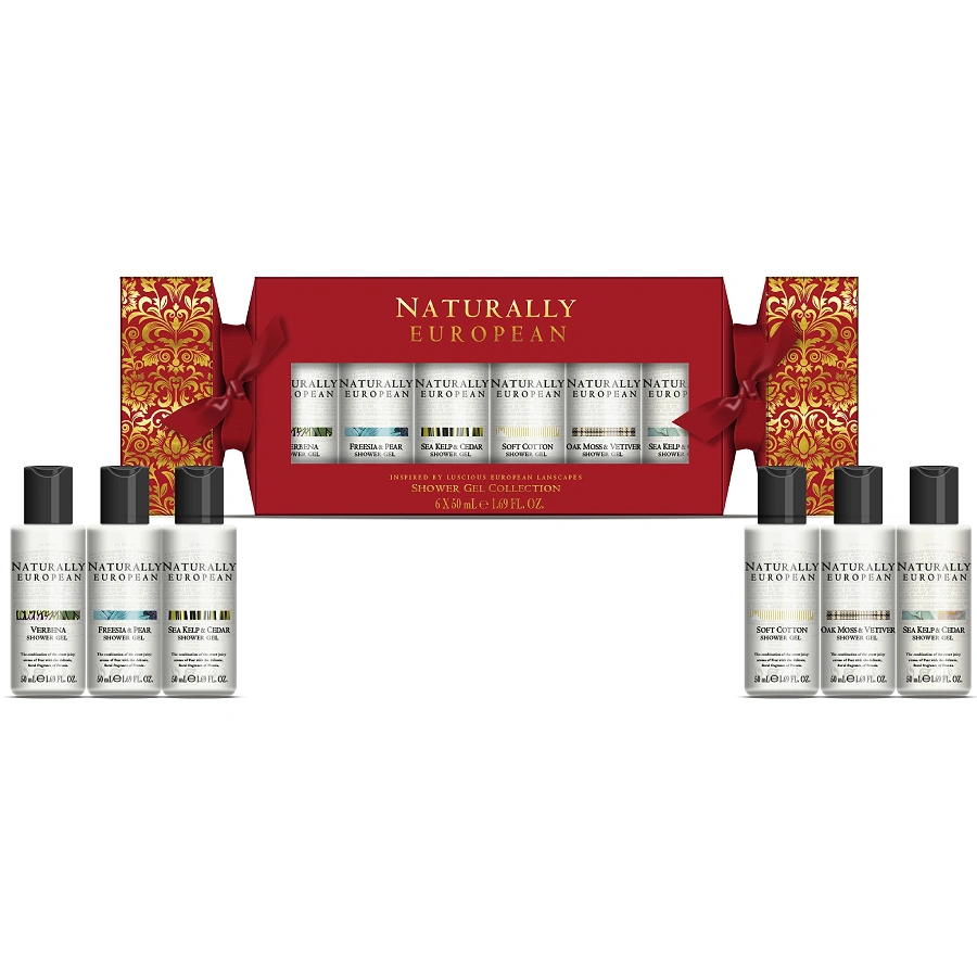 Naturally European - Mini Shower Gel Collection Cracker