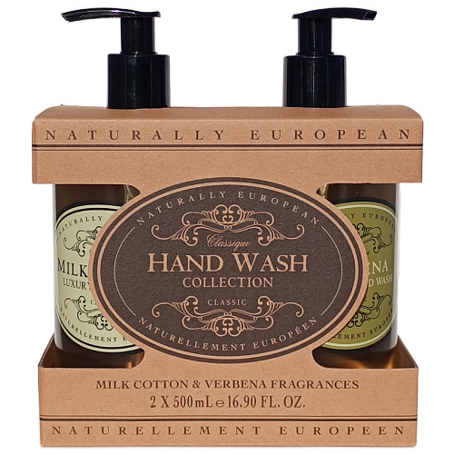 Milk Cotton / Verbena Hand Wash Duo