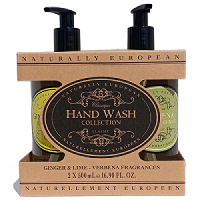 Naturally European - Verbena / Ginger & Lime Hand Wash Duo