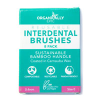 Organically Epic - Reusable Bamboo Interdental Brushes