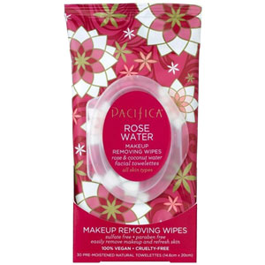 Rose Water Make - Up Removing Wipes