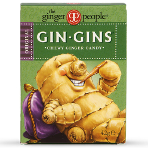World Foods Brand Gin-Gins - Chewy Ginger Candy - 42g Gin-Gins - Chewy Ginger Candy - 42g