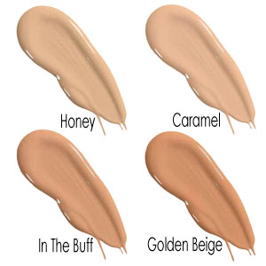 Powder Finish Foundation - Colour Chart