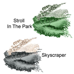 Herbal Matte Eyeshadow Duo - Colour Chart