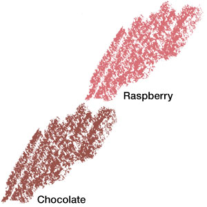 Retractable Herbal Lip Liner - Colour Chart