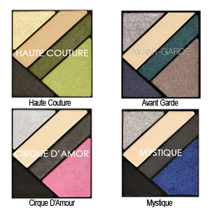 Silk FX Eyeshadow Palette - Colour Chart