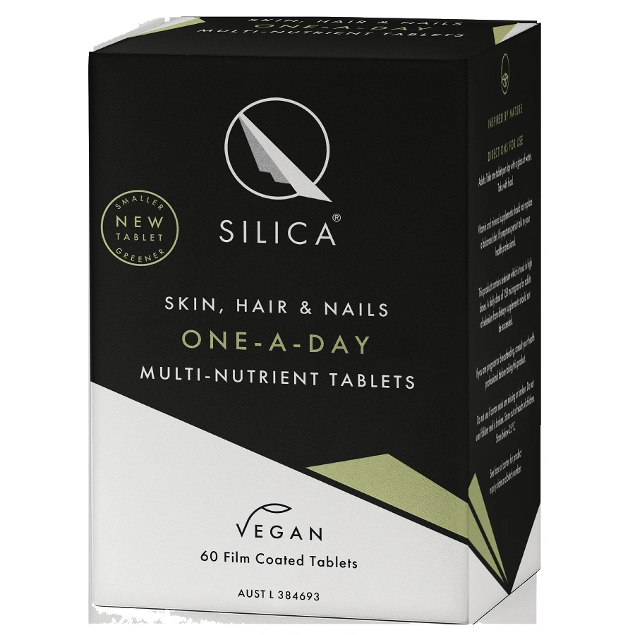 Qsilica - Skin, Hair & Nails One-a-Day Multi-Nutrient Tablets - 60 tabs