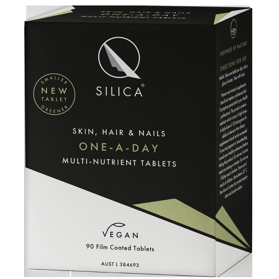 Qsilica - Skin, Hair & Nails One-a-Day Multi-Nutrient Tablets - 60 tabs