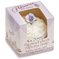 Patisserie De Bain - Sugared Violet Cupcake Soap