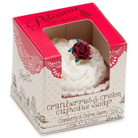Patisserie De Bain - Cranberries & Cream Cupcake Soap