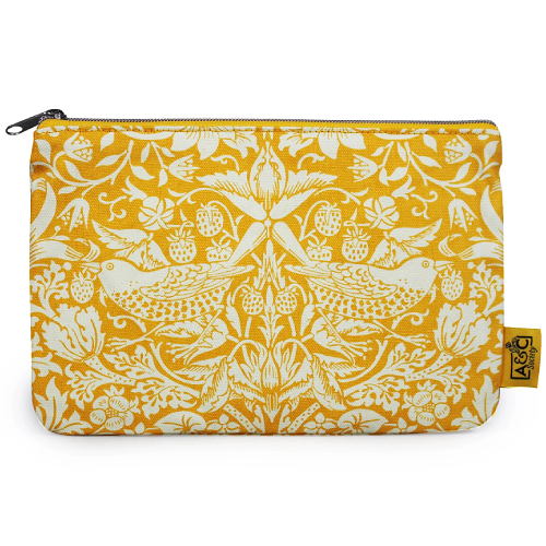 William Morris (Quince) Cotton Cosmetic  Bag