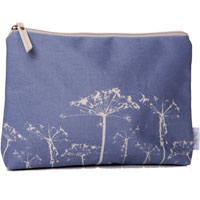 Shruti - Blue Oilcloth Washbag