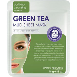 Green Tea Mud Sheet Mask